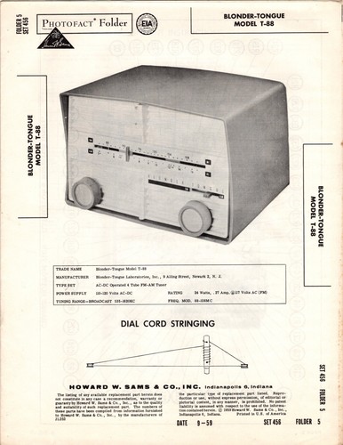 Sams Photofacts Instrukcje techniczne (wybierasz model) Zobacz opis poniżej B-1 - Zdjęcie 160 z 249