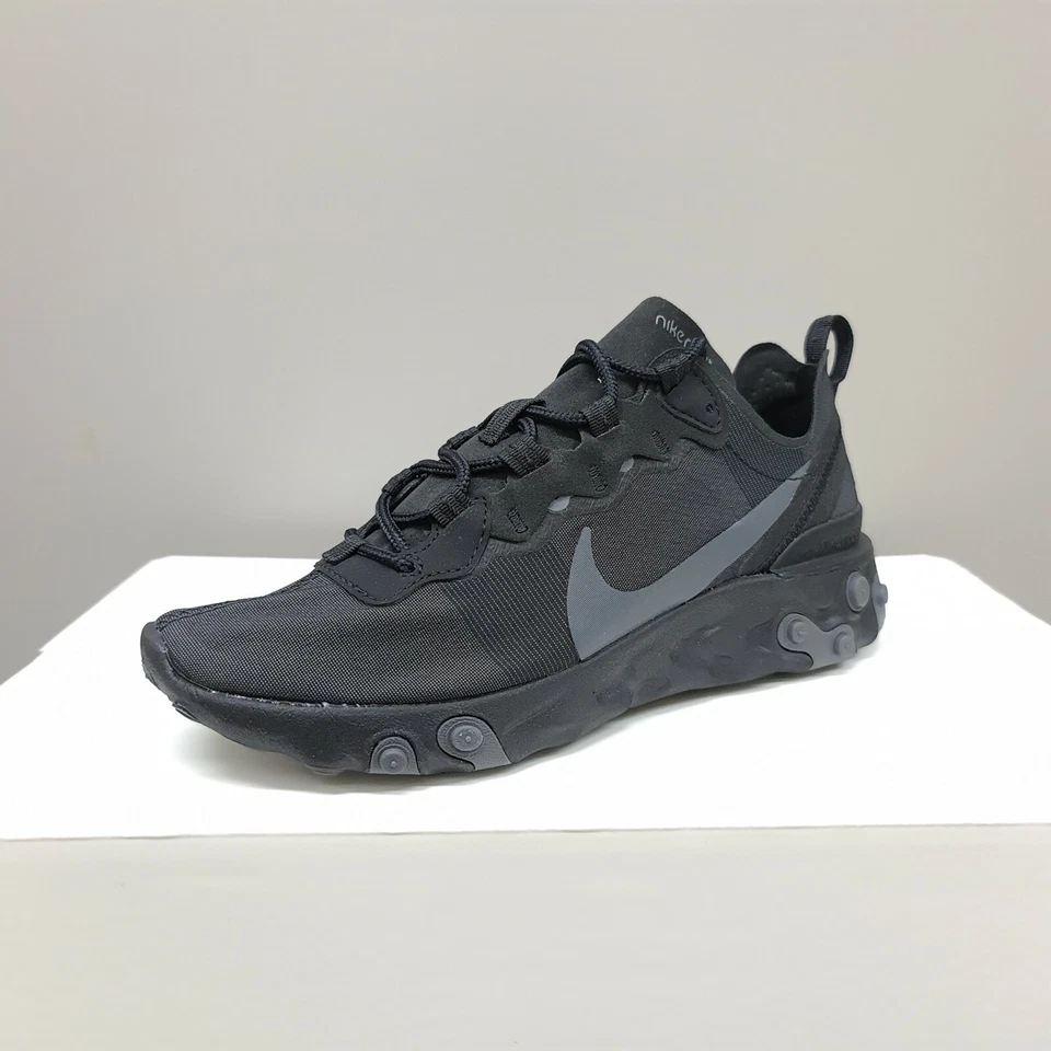 NIKE REACT ELEMENT 55 "DARK GREY" (BQ6166 008) VARIOUS SIZES - Image 2 of 4