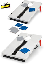 All-Weather Cornhole Set - Lightweight and Portable Size 33 In. X 21 In.  Incl..