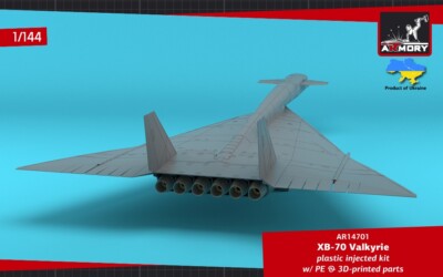 XB-70 Valkyrie US Supersonic Strategic Bomber Armory Models