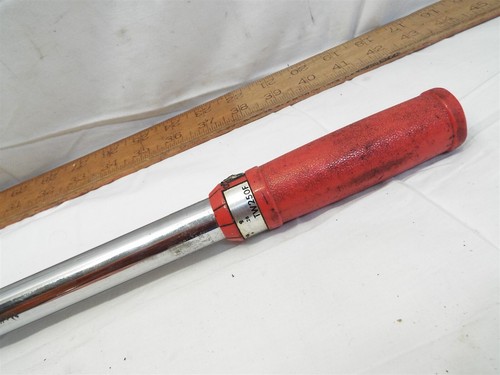 Llave de torsión tipo clic MAC Tools TW250F 150 pies libras trinquete de accionamiento 1/2" vintage - Imagen 3 de 9