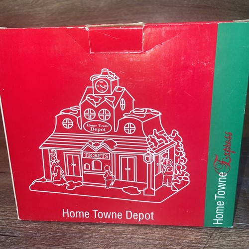 Home Towne Express TRAIN DEPOT 1998 JCPenney Holiday Christmas - Picture 2 of 8