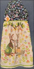 *NEW*Handmade 'Mr & Mrs Easter Bunny' Hanging Kitchen Hand Towel #3411