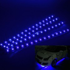 6pcs Led Strip Color Under Car Tube Underglow Underbody System Neon Lights Kit 6pcs Led Strip Color Under Car Tube Underglow Underbody System Neon Lights Kit