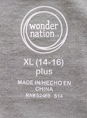 Wonder Nation Romper Girls 14 Sage Waist Tie Sleeveless Summer School - Picture 3 of 11