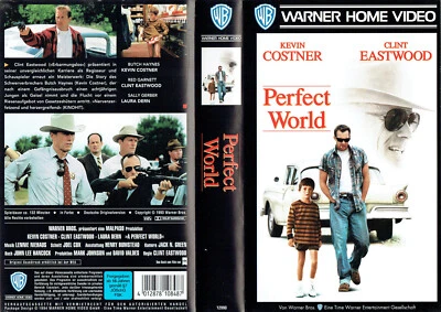 (VHS)  Videokassette - Perfect World - Kevin Costner, Clint Eastwood,Laura Dern - Bild 1 von 2