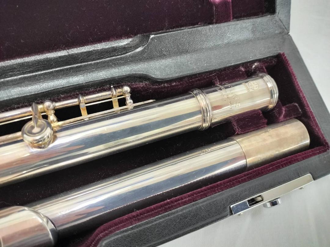 YAMAHA YFL 63 Flute All silver made Current condition | eBay YAMAHA YFL 63 Flute All silver made Current condition | eBay