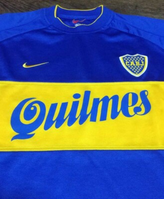 M BOCA Juniors 2000 Home Vintage jersey shirt Argentina Nike