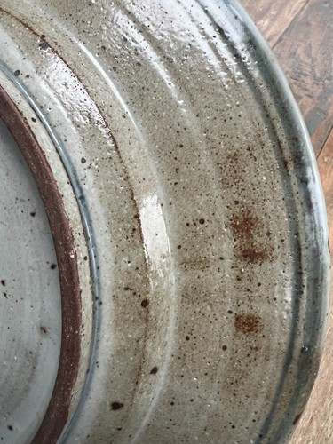 Stunning Seth Cardew Wenford Bridge Studio Pottery Iconic Dove Charger - Picture 10 of 22
