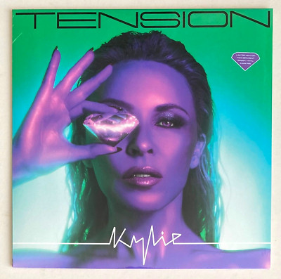 KYLIE MINOGUE * TENSION * HMV EXCLUSIVE ALTERNATE ARTWORK GREEN VINYL * SEALED!