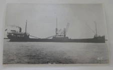 Steamship Steamer ASTMACHO IV real photo postcard RPPC