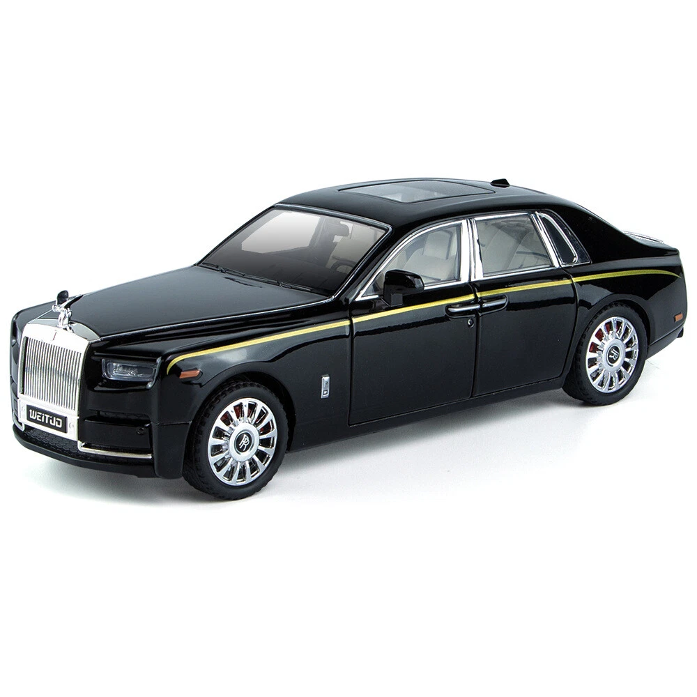 TGRCM-CZ Rolls-Royce Phantom Voiture miniature en alliage de zinc moulé  sous pression avec son et lumière pour enfants, garçon, fille, cadeau  (Noir) CZ24162 : : Jeux et Jouets