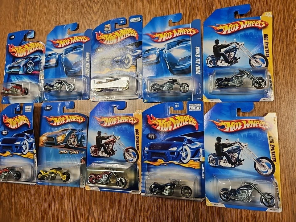 Scooter Hot Wheels Scorchin' de colección, Rebel Rides, primeras ediciones. (Lote de 40) Foto 3 de 4