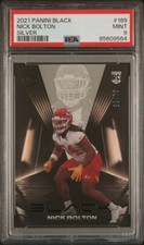 Nick Bolton - 2021 Panini Black Silver RC PSA 9 #39/75