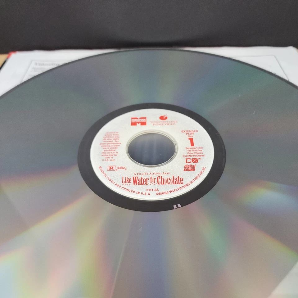 Like Water For Chocolate Laserdisc LD Movie Letterbox English Dubbed Subtitles - Image 4 of 4