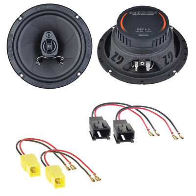 Ground Zero GZIF 6.5 Koax Einbauset für Peugeot 206 307 406 Coupé 407 Coupé