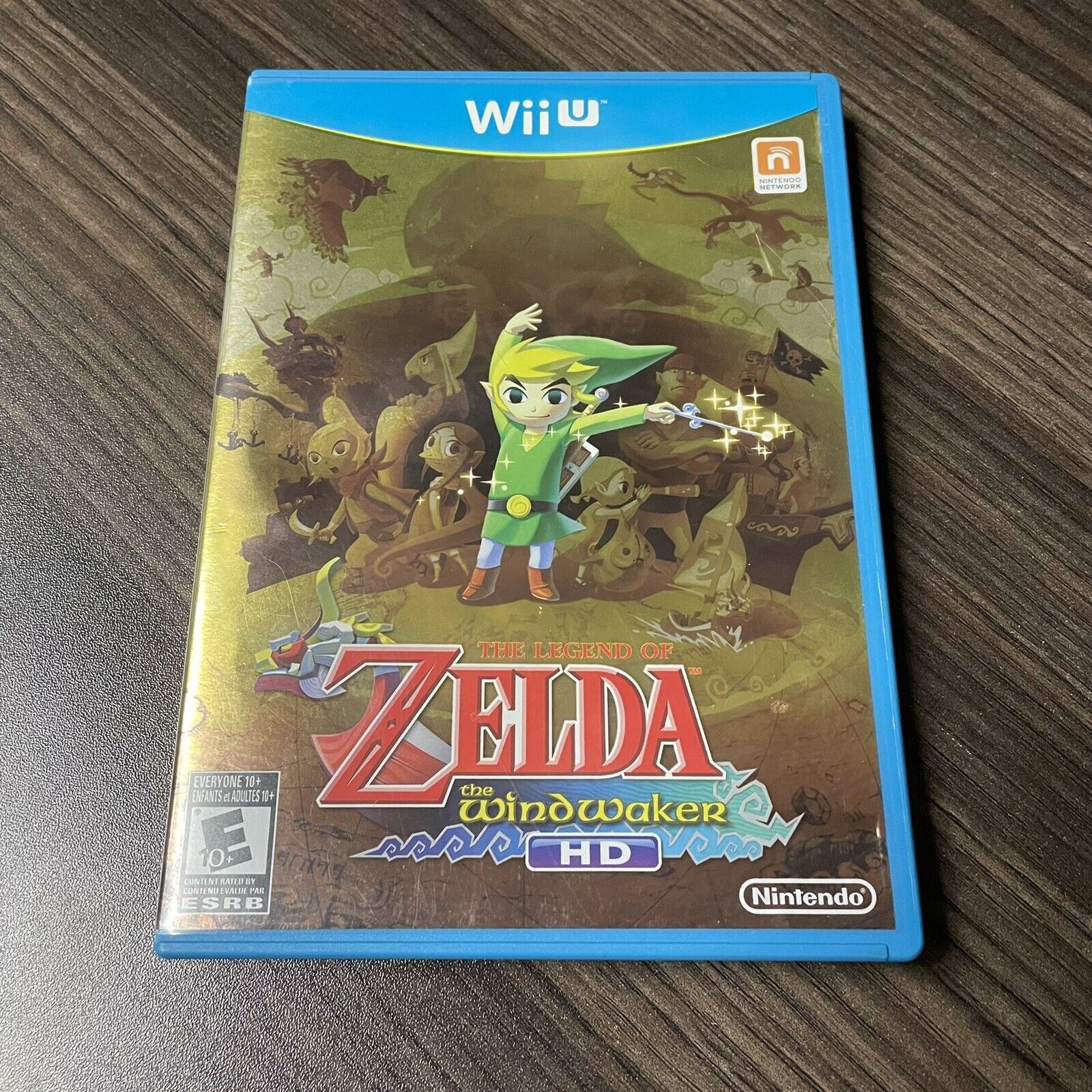 Legend of Zelda Wind Waker Wii U Limited Edition New Never Opened Sealed  Creased 45496903176