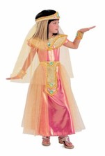Nuevo Disfraz Princesa Paraíso Princesa Cleo Reina Egipcia Para Niñas Vestir