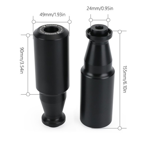 CNC Frame Sliders Crash Guard For DUCATI MONSTER 696 797 1100 /S/EVO Diavel 1200 - Picture 2 of 16
