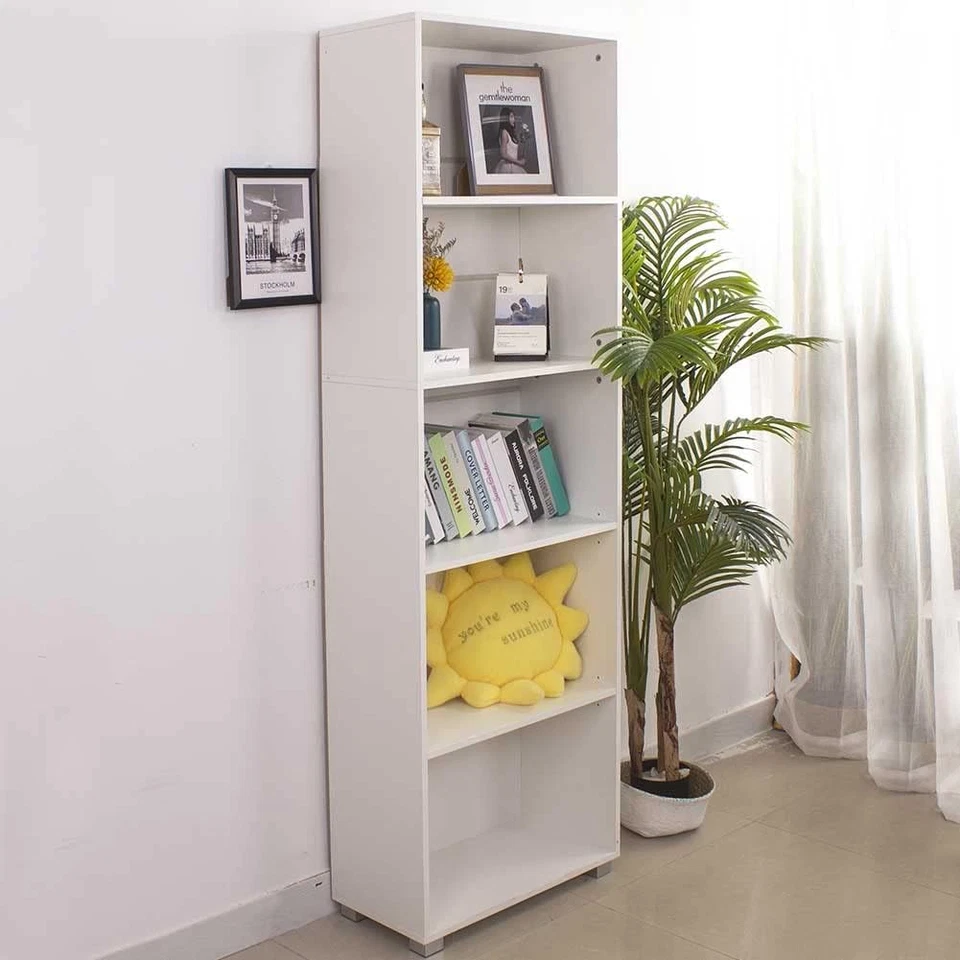 Libreria Scaffale Vela 5 Ripiani Mobile 190 Cm Ufficio Archiviazione Documenti L - Immagine 3 di 4