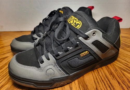 DVS HERREN COMANCHE SKATEBOARD SCHUHE SCHWARZ/GRAU DVF0000029 US MÄNNER GRÖSSE 11,5 SCHÖN
