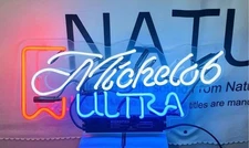 Michelob Ultra Beer Neon Light Sign Lamp Acrylic Bar 17" Gift Room Decor UM