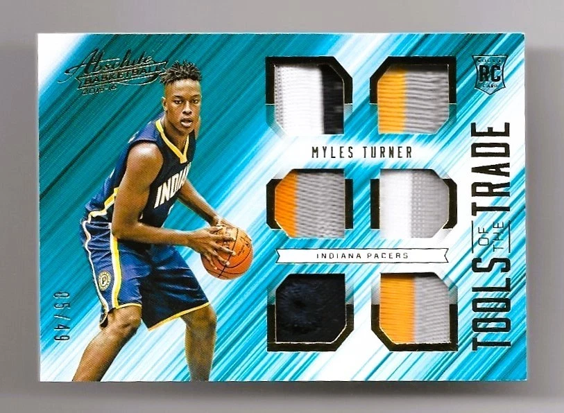 Panini Myles Turner Basketball Sports Trading Card Singles for