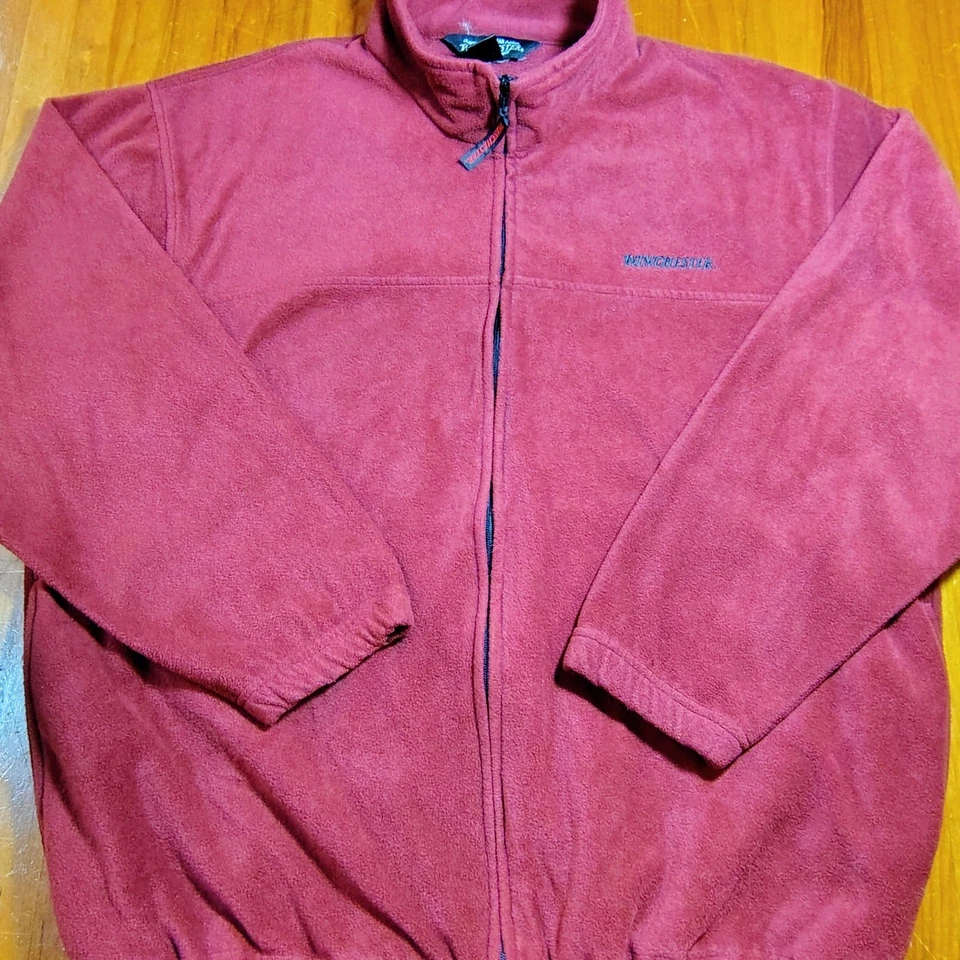 Мужская флисовая куртка Winchester Rugged Sportsman на открытом воздухе на молнии красная 2XL 3XL - Изображение 2 из 4