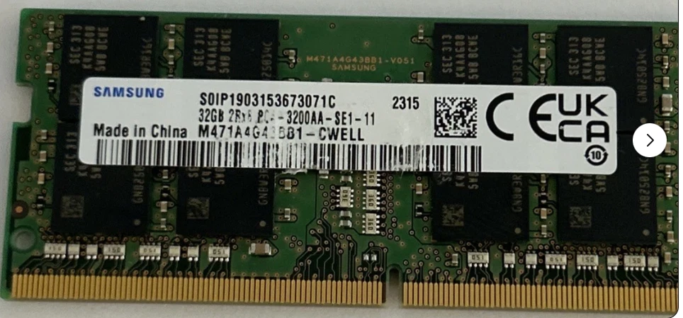 Samsung DDR4 SDRAM 32 GB Total Capacity Memory (RAM) for sale - eBay