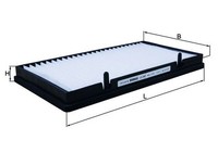 Mahle La 382 Filter, Innenraumluft FüR Nissan,Opel,Renault,Vauxhall