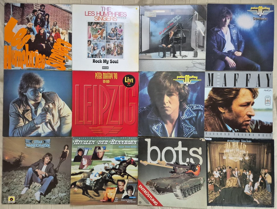 Konvolut / Sammlung - 91x LP - Deutscher Rock, Pop,  Schlager, Folk #2 - Bild 2 von 4