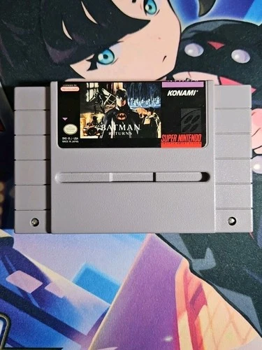 Batman Returns (SNES Super Nintendo,1992) Authentic! Cart Only! Tested!