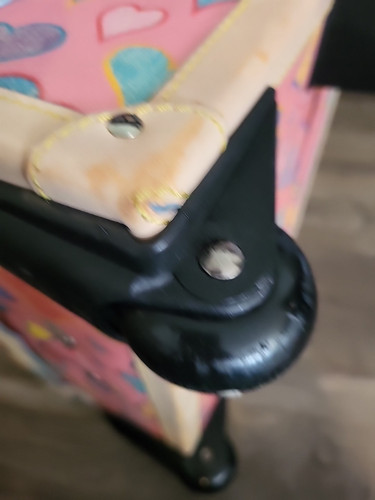 Borsa firmata Dooney & Bourke rosa baule valigia da viaggio rara! - Foto 14 di 16