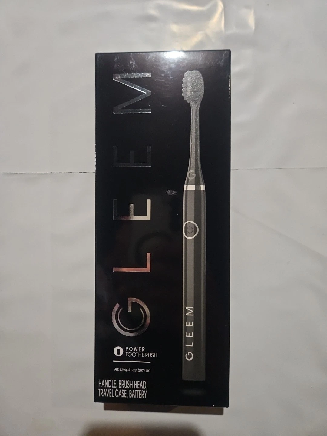Gleem Battery Electric Toothbrush - Black