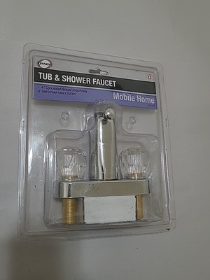 Danco 2-Handle Home Faucet Plastic Chrome 33158.Open Box Not Used Free Shipping 