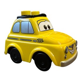 Lego Duplo Cars LUIGI Fig From 10857 Piston Cup Race Set Disney Pixar Yellow 95