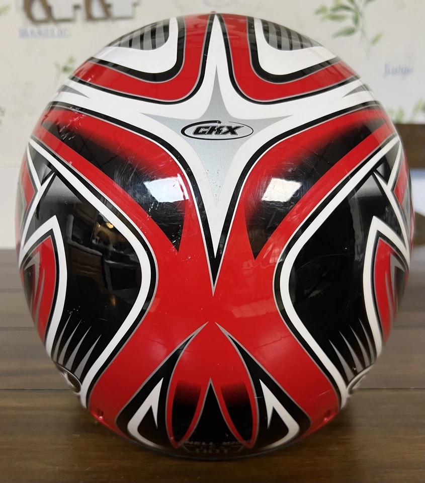 Bicicleta todoterreno CKX VX7 - Aprobada por el DOT - Casco gráfico rojo - JUVENTUD - Talla: pequeña Foto 4 de 4