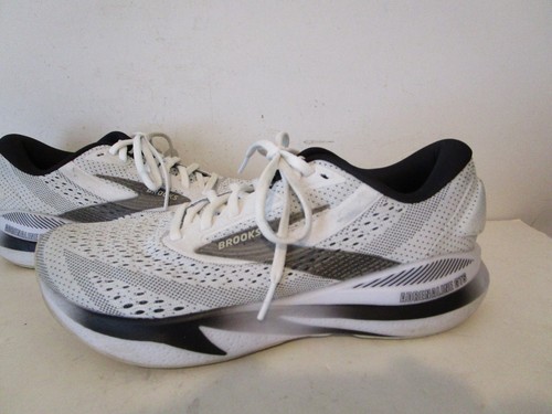 Brooks Adrenaline GTS 24 Women's Running Shoes White/Black/Pelican Size 9 - Picture 5 of 11