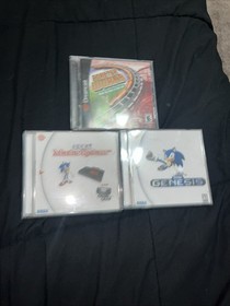 3 Great Dreamcast Games Including CoasterWorks & MasterSytem, Genesis Collection
