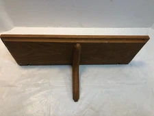 Vintage Rustic Country Hard Wood Wall Shelf Primitive Decor 16"