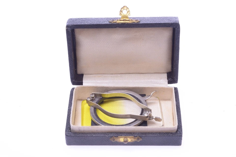 ✅ OMAG 'ROLLEIFLEX' 28.5MM GRADUAL YELLOW FILTER SET LENS CLIP ON 21-3 - Image 4 of 4