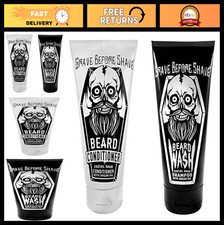 Beard Wash  Conditioner Set for Men - Gentle Cleansing  Softening Formula