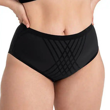 Honeylove XL Silhouette Brief Panty NWOT Black