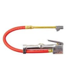 Dual Head Straight Inflator with Lock On Threads