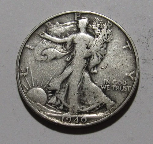 Photo of a 1940-S Walking Liberty Half Dollar from an eBay listing that sold on Jul 19, 2026