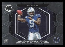 2023 Panini Mosaic Rookie #ND-5 Anthony Richardson Indianapolis Colts