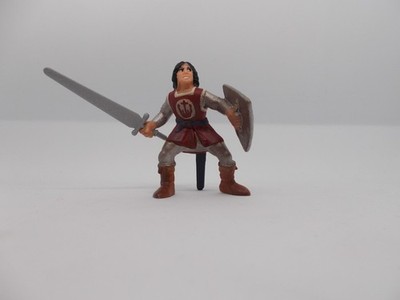 Bullyland = 80723 Prinz Eisenherz rot = Turnier Welt der Ritter Knight  Figur
