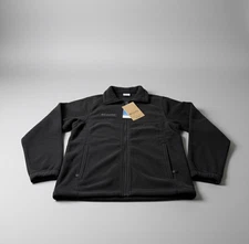 Men's Columbia Steens Mountain Fleece In Black Full Zip Jacket Size Medium NWT