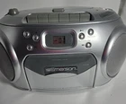 Emerson PD6548SL CD Player Cassette Boombox AM/FM Radio Portable Stereo Works