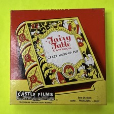 Vintage Castle Films Fairy Fable Cartoon Crazy Mix Up Pup Standard 8mm Film